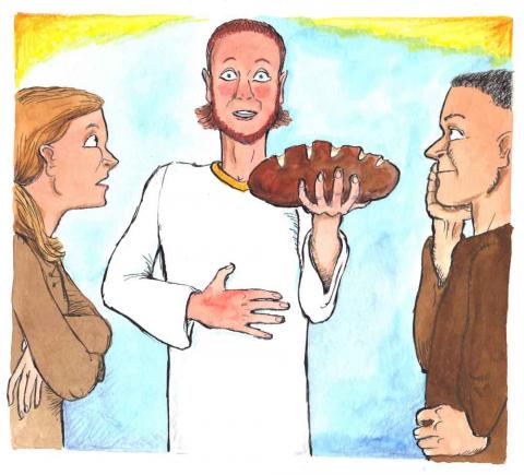 Jesus sagt: Ich bin das lebendige Brot